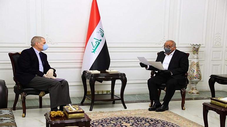 العراق وامريكا يرحبان بفتح حوار استراتيجي بين البلدين ويناقشان كورونا