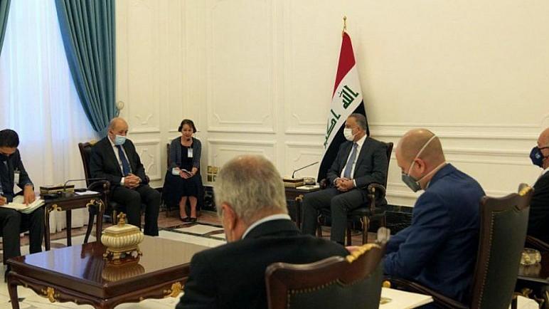 الرئيس الفرنسي يتلقى دعوة عراقية لزيارة ارض الرافدين
